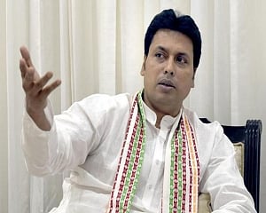 Tripura CM tests negative for COVID-19 as two family members contract disease