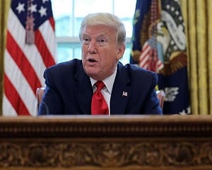 Trump says will be tested for coronavirus daily