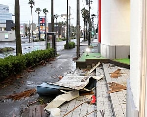 Typhoon heads to South Korea after battering southern Japan