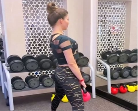 Urvashi Rautela's mantra: Eat, sleep, squat, repeat