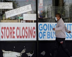 US employers laid-off 7.7 million workers in April