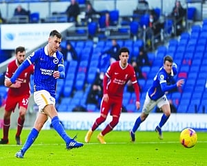 VAR drama at Brighton