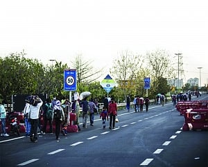 Walk of hunger and death