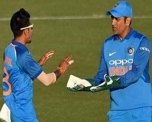 We miss Dhoni, no one sits on his seat in team bus: Chahal