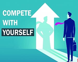 You are your own competition