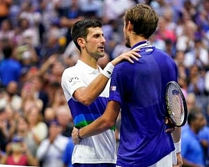 ''Relief'': Djokovic''s bid for year Slam ends against Medvedev