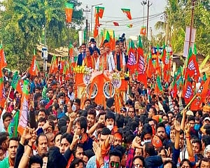 'Goli maaro...' slogan raised at Suvendu Adhikari's rally
