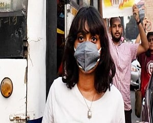'Toolkit' case: Disha Ravi reaches Delhi Police Cyber Cell office