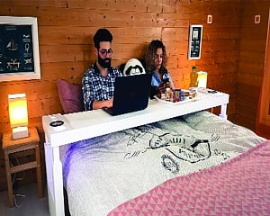 #Workfrombed
