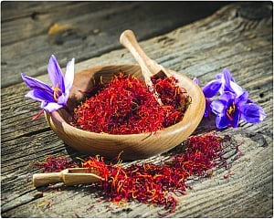 A strand of saffron