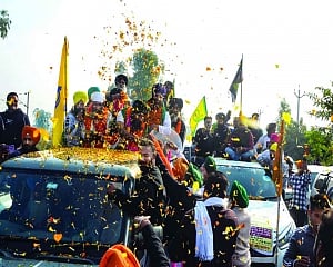 After Delhi, farmers launch stir in Punjab