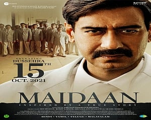Ajay Devgn to begin final schedule of 'Maidaan' on Valentine's Day