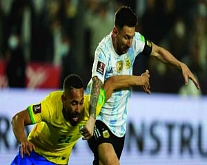 Argentina draw against Brazil