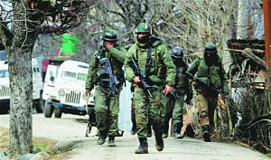 Army JCO martyred, terrorist killed in Rajouri encounter