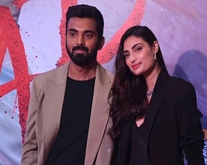 Athiya Shetty, KL Rahul make maiden red carpet appearance