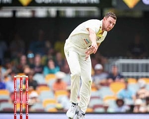 Australia's Josh Hazlewood injured, ruled of 2nd Ashes test