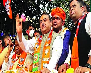 BJP pits Suvendu against Didi
