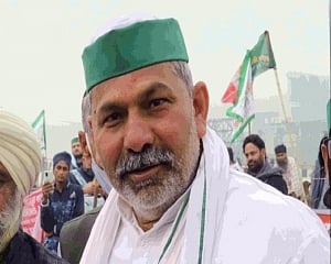 BKU leader Rakesh Tikait, 12 others booked for violating Section 144 in Haryana