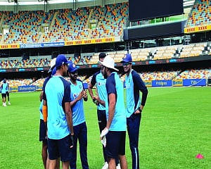 Bruised India face temperament test