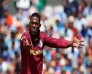 Chase, Cotrell, Mayers test positive for COVID-19, out of T20 series in Pakistan