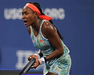 Coco Gauff saves 2 match points in 1st-round win at Dubai