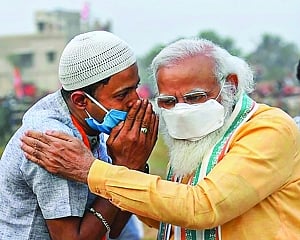 Concede defeat Didi, it’s khela shesh, says Modi