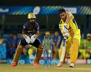 CSK post 220/3 against KKR