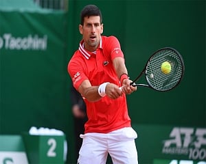 Djokovic loses cool, wins match against Fritz in Rome rain