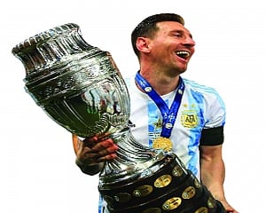 DREAM COMPLETED, MESSI