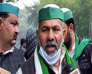 FIR against farmer leader Rakesh Tikait over violence during tractor parade