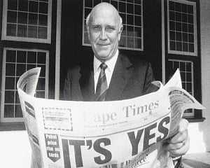 FW de Klerk: End of an era