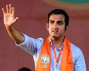 Gambhir presents report card of his work in East Delhi constituency