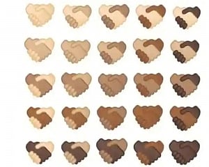 Google launching handshake emoji with 25 skin tone options