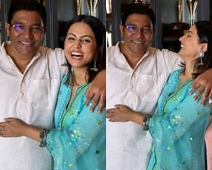 Hina Khan shares images of her late 'full of life Daddy'