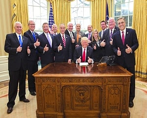 In Trump they trust