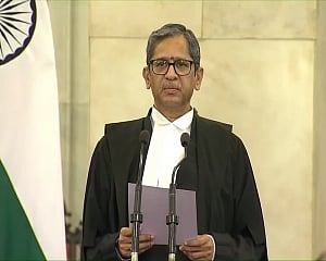 Justice NV Ramana sworn in as 48th Chief Justice of India