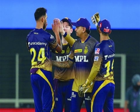 KKR end losing streak