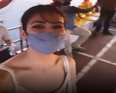 Kriti Kharbanda ecstatic over her first jetty ride