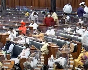 Lok Sabha adjourned till Tuesday as Oppn continues protest over Pegasus and other issues