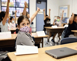 Mandatory school masks prevented Covid cases among kids: CDC