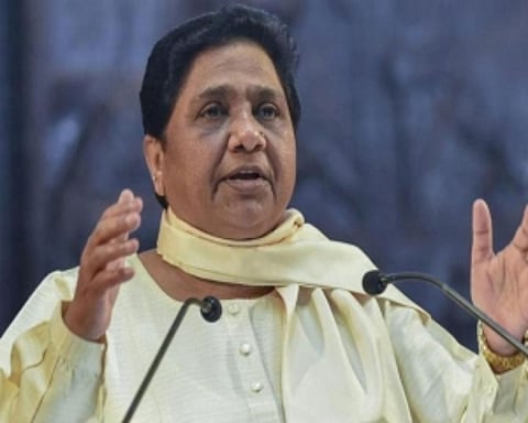 Mayawati hits out at UP govt over law & order