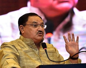 Nadda hits out at Mamata for 'skipping' PM's virtual meet with CMs on COVID-19 situation