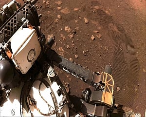 NASA's Perseverance rover performs first test drive on Mars