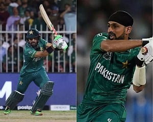 Pakistan's Rizwan, Malik suffering from "mild flu" ahead of semifinal against Australia