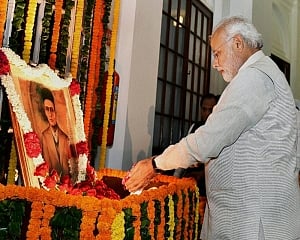 PM Modi pays tributes to Savarkar on his birth anniversary