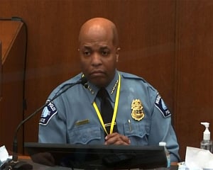 Police chief: Kneeling on Floyd's neck violated policy