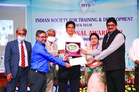 Powergrid bags ISTD national award