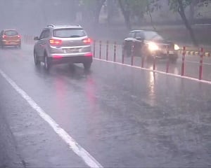 Rain, hailstorm in parts of Delhi-NCR