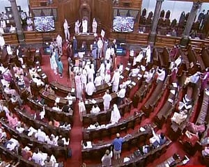 Rajya Sabha proceedings adjourned till 2 pm
