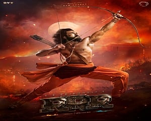 Ram Charan's look in 'RRR' unveiled by SS Rajamouli